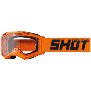 Lunettes SHOT assault 2.0 solid orange fluo 2026 | Oxmoto