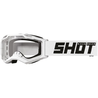 Lunettes SHOT assault 2.0 solid blanc 2026 | Oxmoto