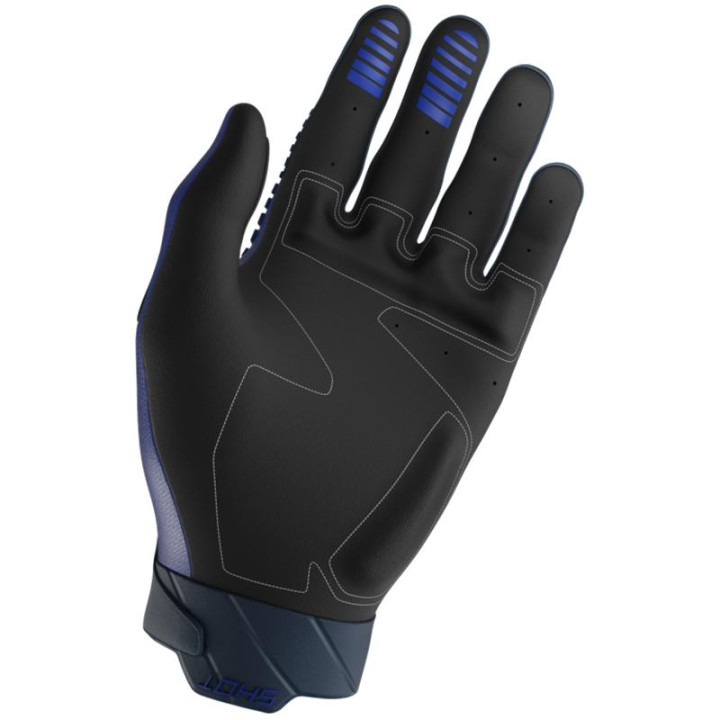Gants SHOT core max bleu 2026 | Oxmoto