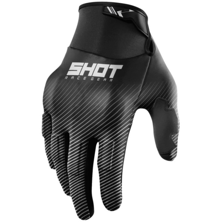 Gants SHOT drift rim blanc 2026 | Oxmoto