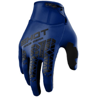 Gants SHOT vision tech bleu 2026 | Oxmoto