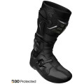 Bottes SHOT race 8 noir/chrome 2026 | Oxmoto