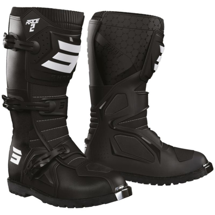 Bottes SHOT race 2 enduro noir 2026 | Oxmoto
