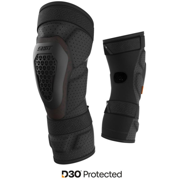 Genouillères SHOT protector d3o 2026 | Oxmoto