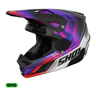 Casque enfant SHOT speed olympe violet 2026 | Oxmoto