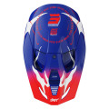 Casque enfant SHOT furious beast bleu/rouge 2026 | Oxmoto