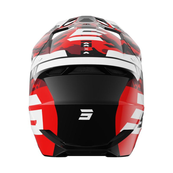 Casque enfant SHOT furious flash rouge 2026 | Oxmoto