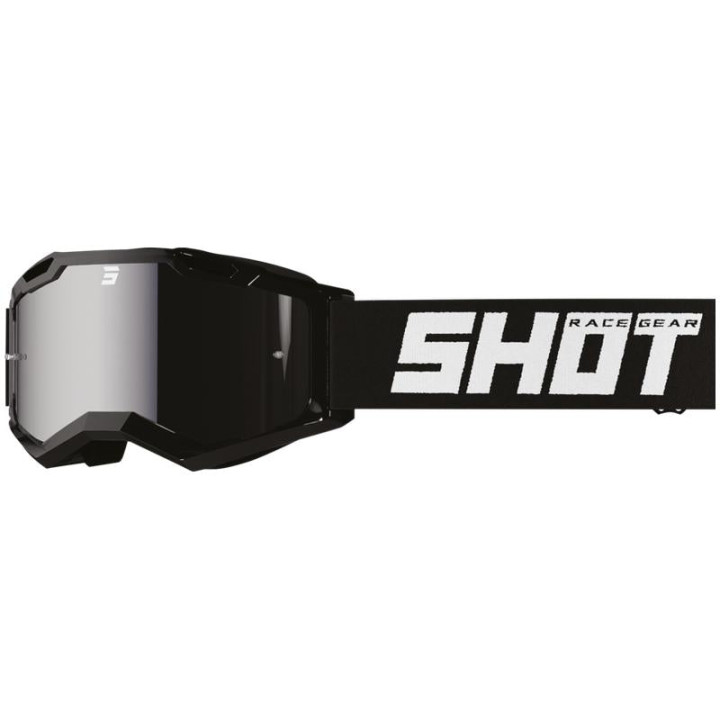 Lunettes enfant SHOT rocket 2.0 solid iridium noir 2026