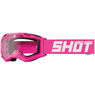 Lunettes enfant SHOT rocket 2.0 solid rose fluo 2026