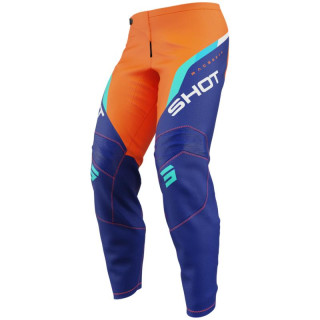 Pantalon enfant SHOT draw daytona orange 2026 | Oxmoto