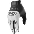 Gants enfant SHOT race evo blanc 2026 | Oxmoto