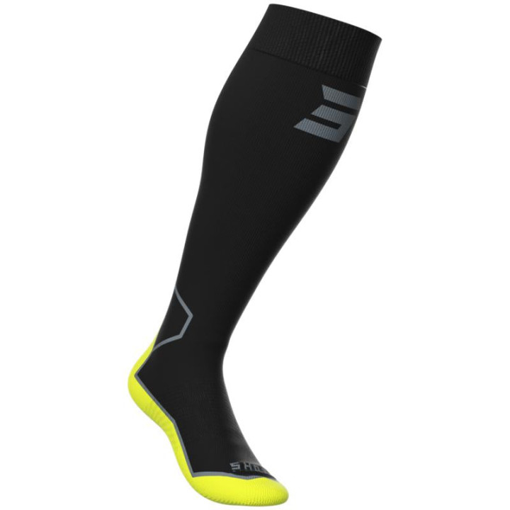 Chaussettes enfant SHOT line jaune fluo 2026 | Oxmoto