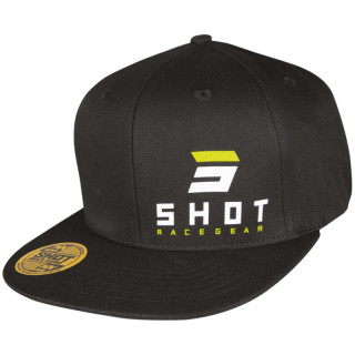 Casquette SHOT symbol noir | Oxmoto