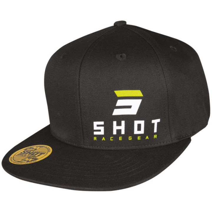 Casquette SHOT symbol noir | Oxmoto