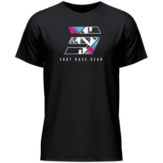 T-shirt SHOT division noir | Oxmoto