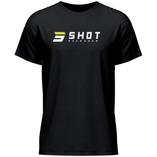 T-shirt SHOT team noir | Oxmoto