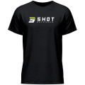 T-shirt SHOT team noir | Oxmoto