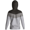 Sweat à capuche SHOT stripe noir | Oxmoto