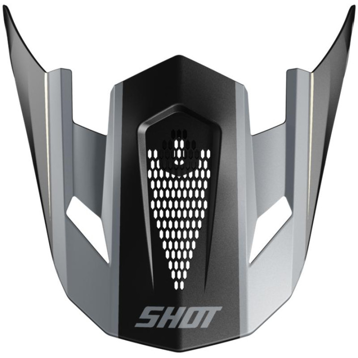 Visière SHOT lite s10 noir/gris | Oxmoto