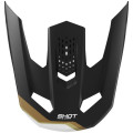 Visière SHOT speed atomic or/noir | Oxmoto