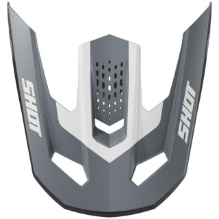 Visière SHOT speed hybrid gris | Oxmoto