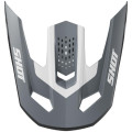 Visière SHOT speed hybrid gris | Oxmoto