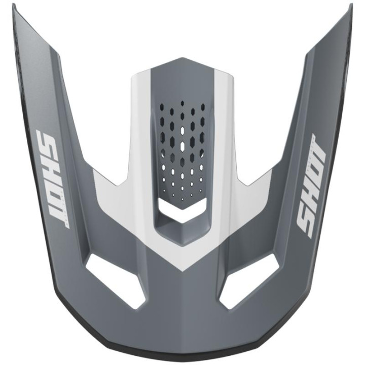 Visière SHOT speed hybrid gris | Oxmoto