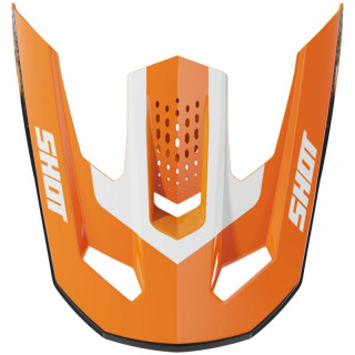 Visière SHOT speed hybrid orange | Oxmoto