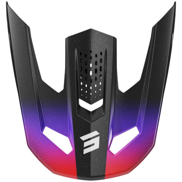 Visière SHOT speed olymp violet | Oxmoto