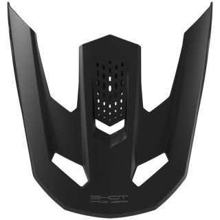 Visière SHOT speed solid noir mat | Oxmoto
