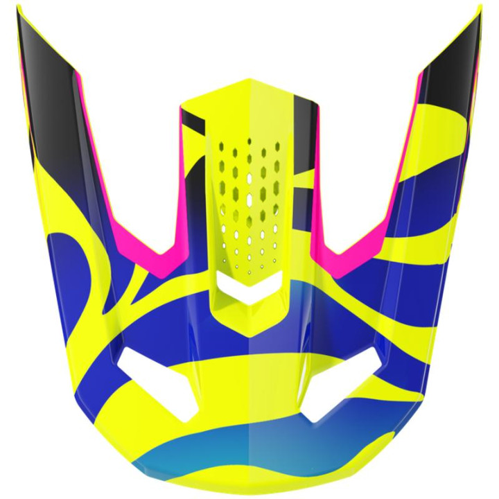 Visière SHOT speed enfant ghost jaune fluo | Oxmoto
