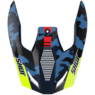 Visière SHOT furious flash bleu | Oxmoto