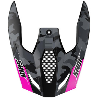 Visière SHOT furious flash rose | Oxmoto