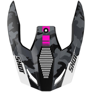 Visière SHOT furious enfant flash rose | Oxmoto