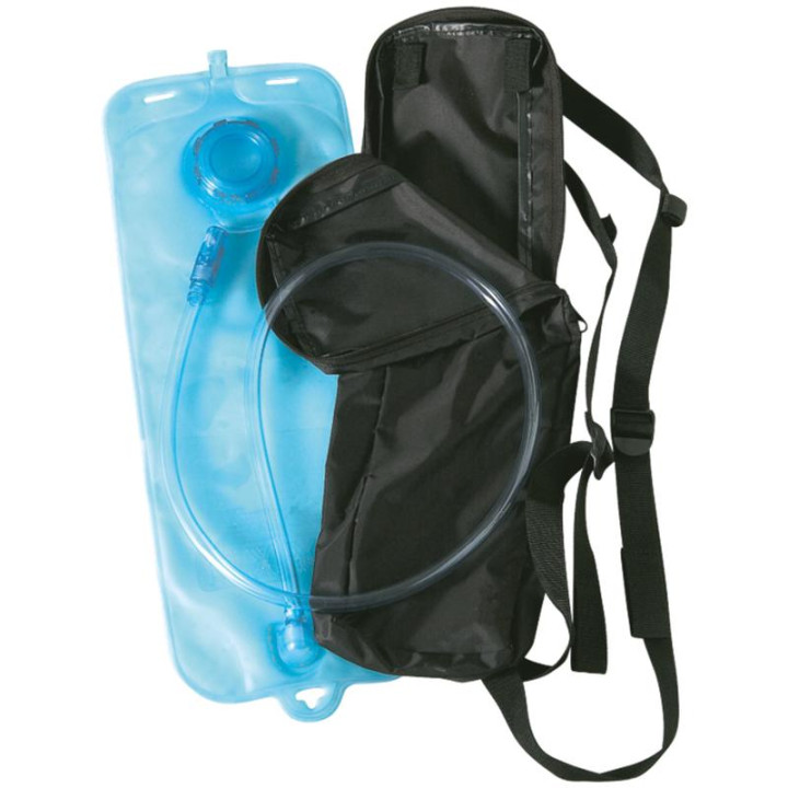 Poche a eau et sac nylon SHOT noir | Oxmoto
