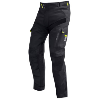 Pantalon SHOT climatic noir/jaune fluo 2026 | Oxmoto