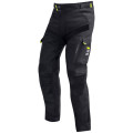 Pantalon SHOT climatic noir/jaune fluo 2026 | Oxmoto