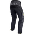 Pantalon SHOT climatic noir/jaune fluo 2026 | Oxmoto