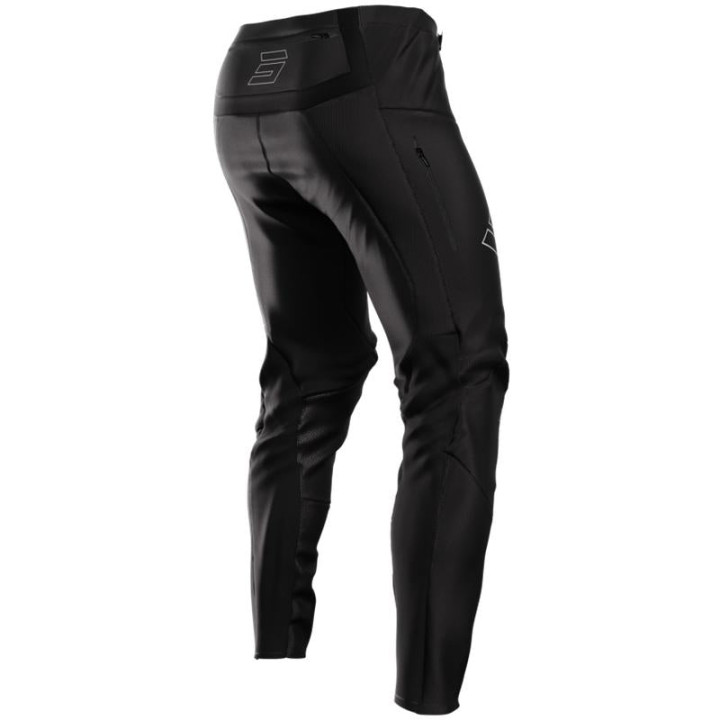 Pantalon SHOT contact zip noir 2026 | Oxmoto