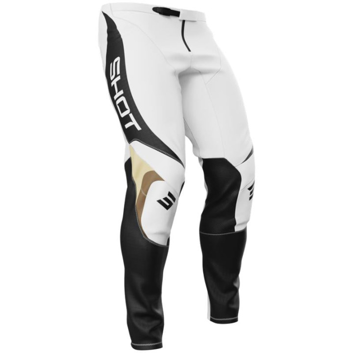 Pantalon SHOT contact manta blanc 2026 | Oxmoto