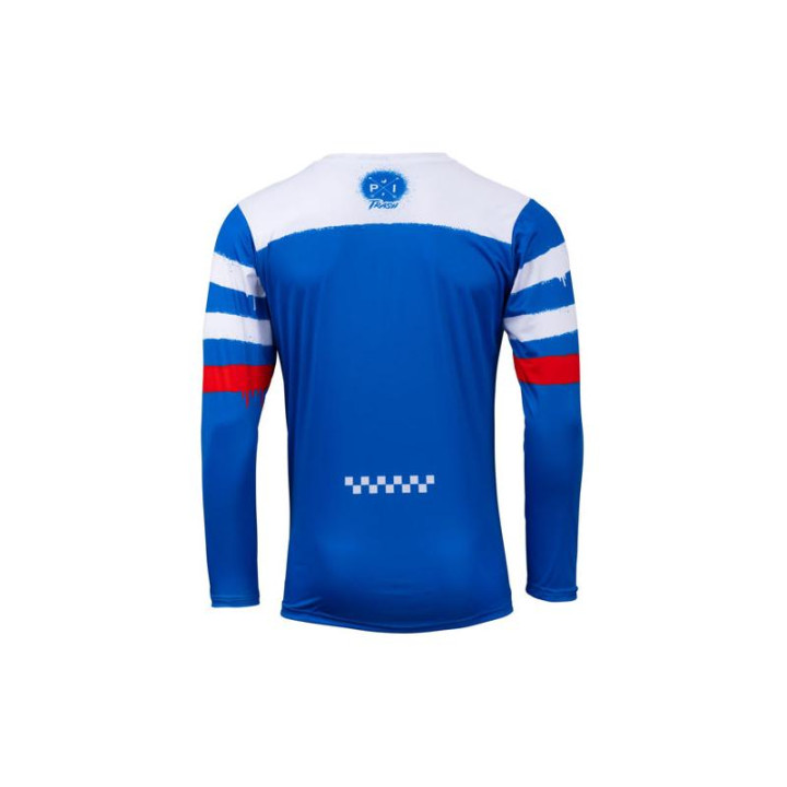 Maillot Pull-In trash patriot bleu | Oxmoto