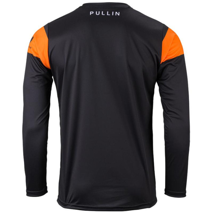 Maillot Pull-In master noir/jaune | Oxmoto