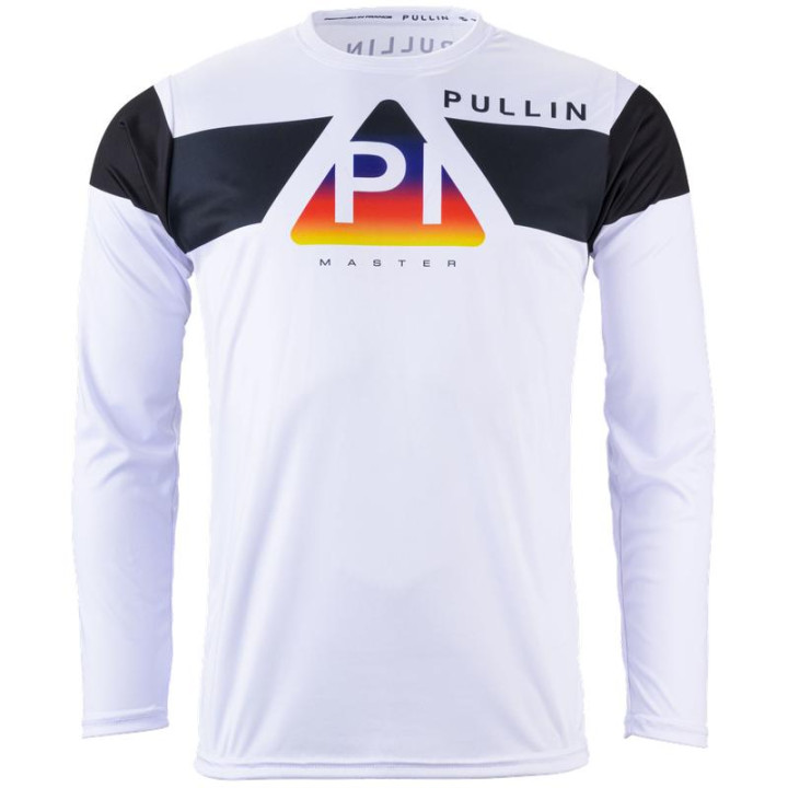 Maillot Pull-In master gradient blanc | Oxmoto
