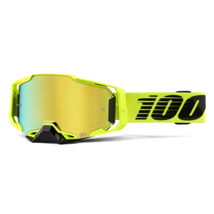 Lunettes 100% armega nuclear iridium or | Oxmoto