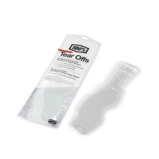 Tear-offs 100% pour racecraft 2/accuri 2/strata 2 - x50