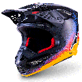 Casque Alpinestars supertech m10 (s-m10) black hole - edition limitée