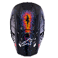Casque Alpinestars supertech m10 (s-m10) black hole - edition limitée