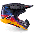 Casque Alpinestars supertech m10 (s-m10) black hole - edition limitée
