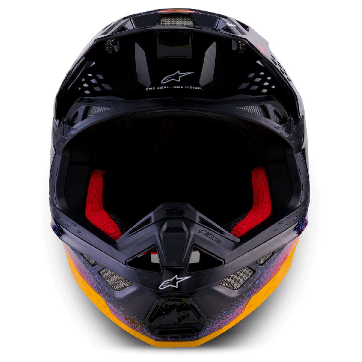 Casque Alpinestars supertech m10 (s-m10) black hole - edition limitée