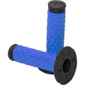 Poignées pro taper mx pillow top soft bleu/noir | Oxmoto